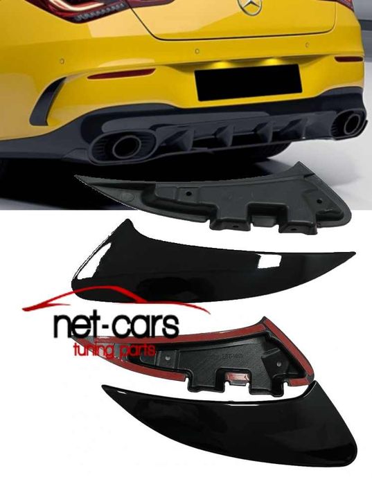 Dokładka zderzaka tył Spoiler MERCEDES CLA X118 CLA35 AMG