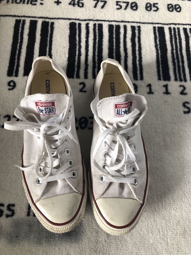 Converse trampki 42.5 białe