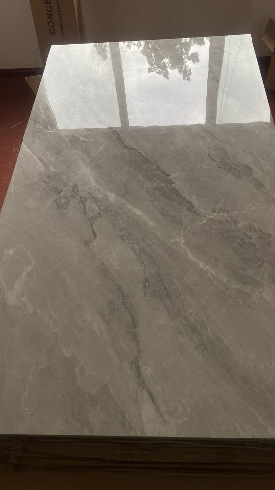 Стіл розкладний Gracio light grey кераміка 160-240см