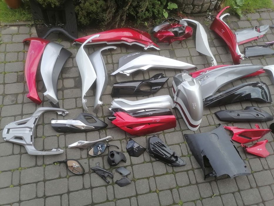 Honda sh 125 mode sh 300 czacha owiewka błotnik podłoga osłona pług