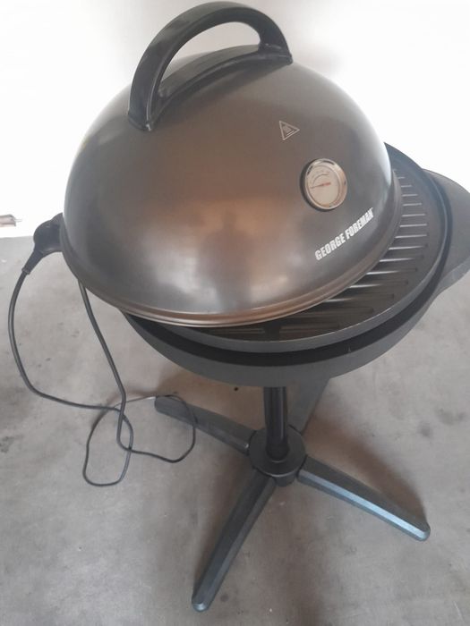 Nowy GRILL Elektryczny 2w1 GEORGE FOREMAN Ø43,5cm 2400W