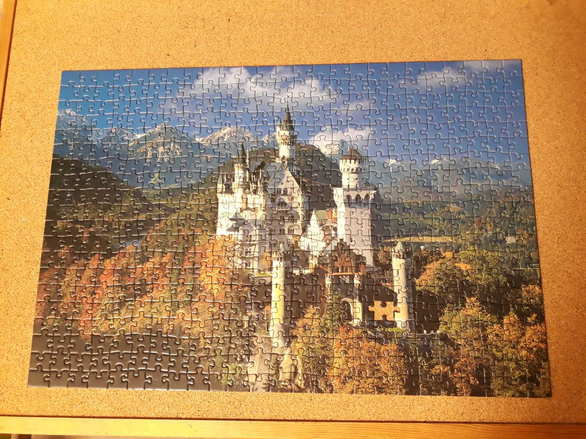 Puzzle 500 zamek Neuschwanstein Schmidt