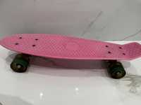 Скейт рожевий
