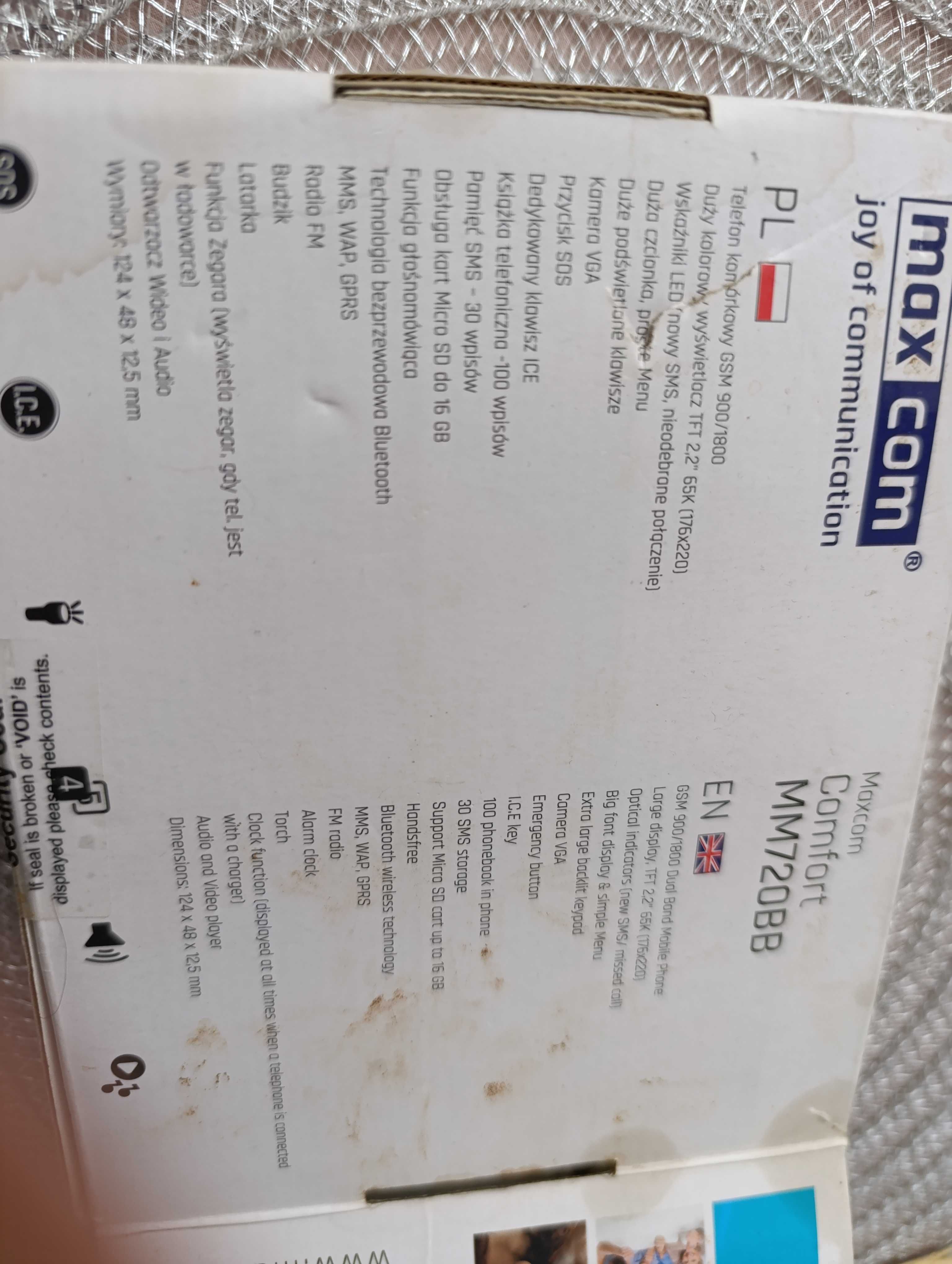 Komórkowy telefon dla seniora