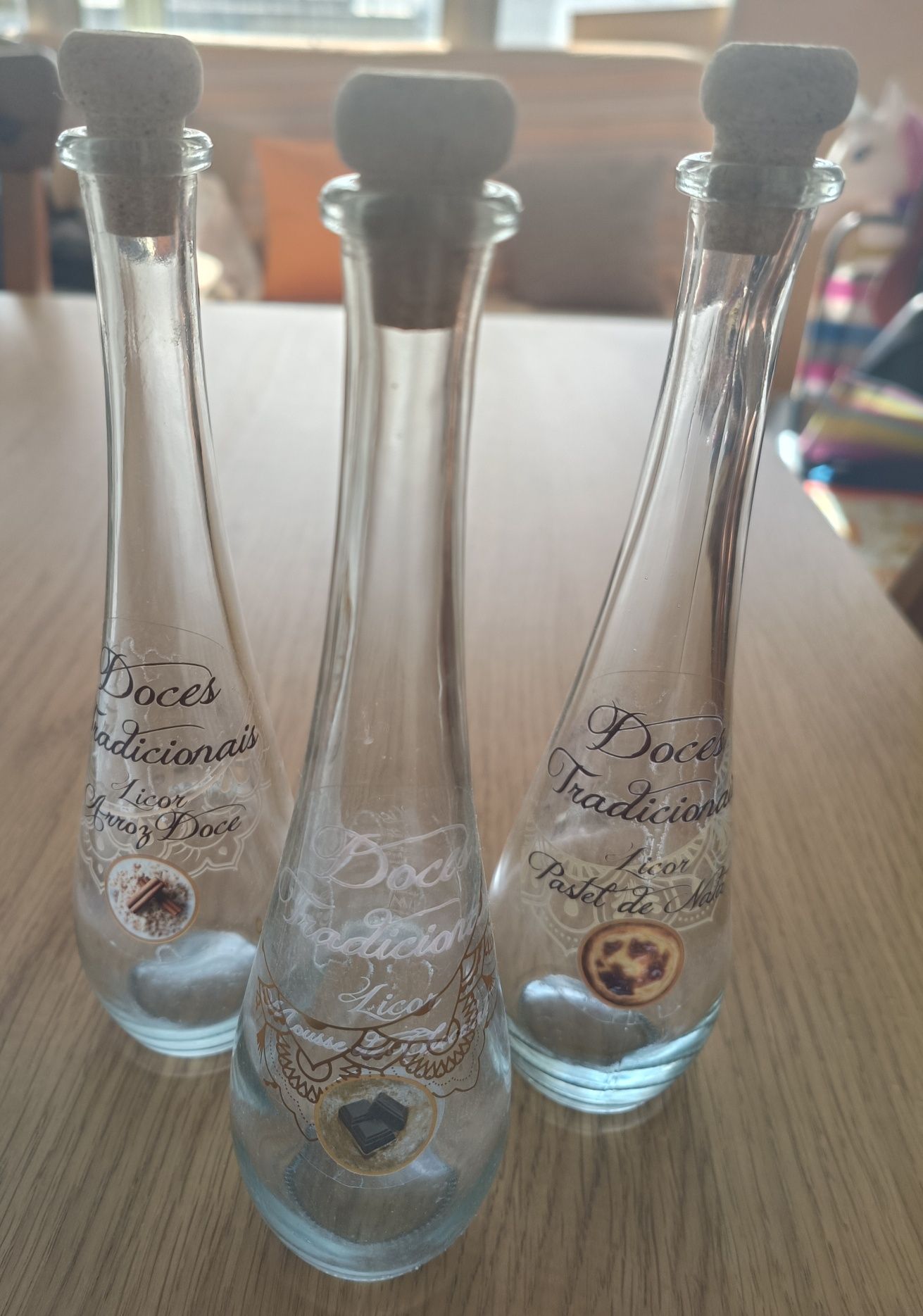 Garrafas de vidro 100ml