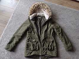 Kurtka/parka zimowa H&M, rozm. 158