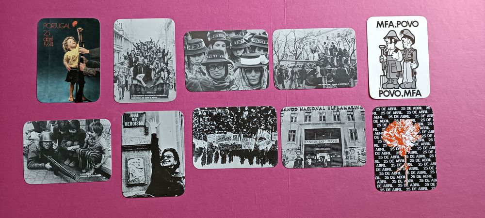 Raros e antigos calendários do partido comunista português