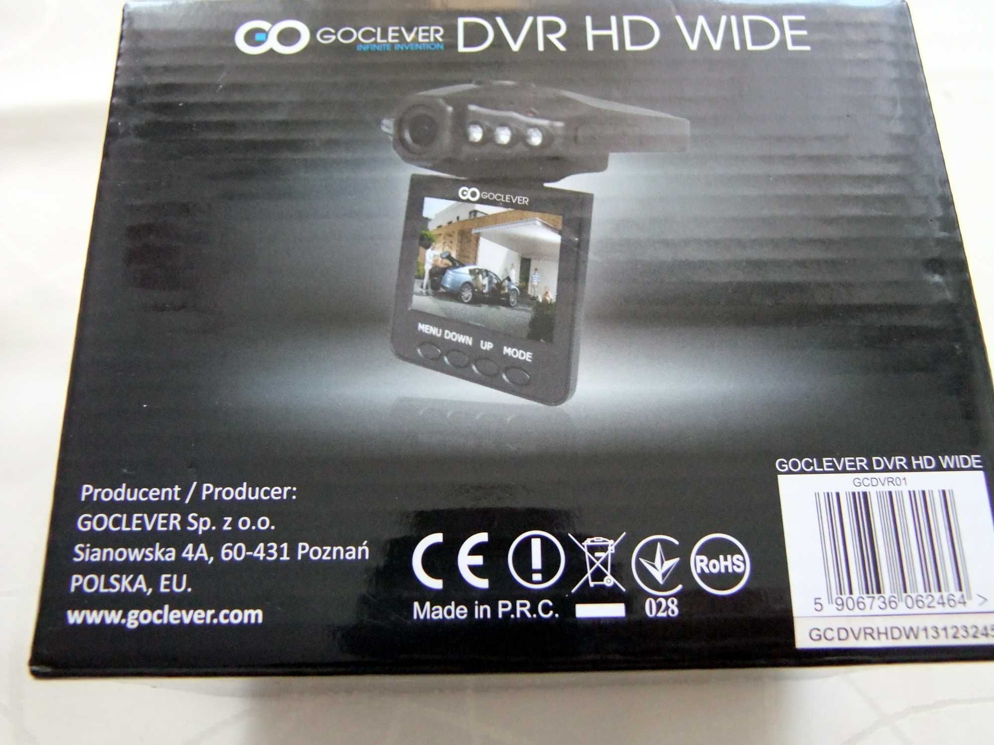 Kamera Wideorejestrator Goclever DVR HD WIDE