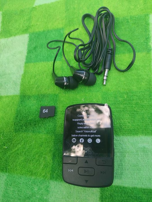 Odtwarzacz MP3 przenośny Player Radio FM Bluetooth YOTON YM03 dyktafon