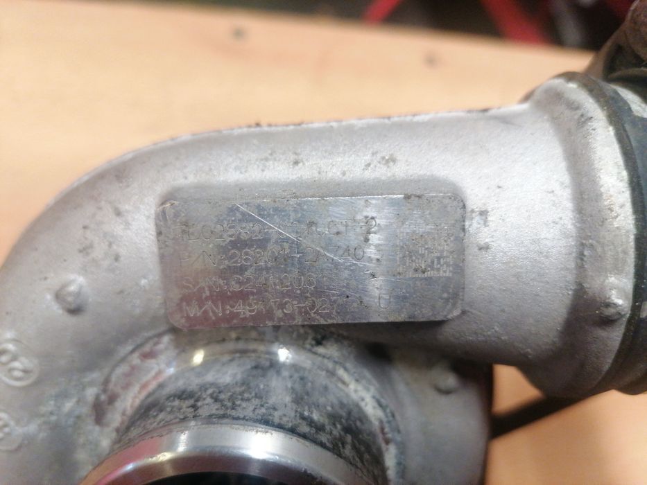 Turbosprężarka, turbina KIA, HYUNDAI 1.4CRDI 28201-2A740