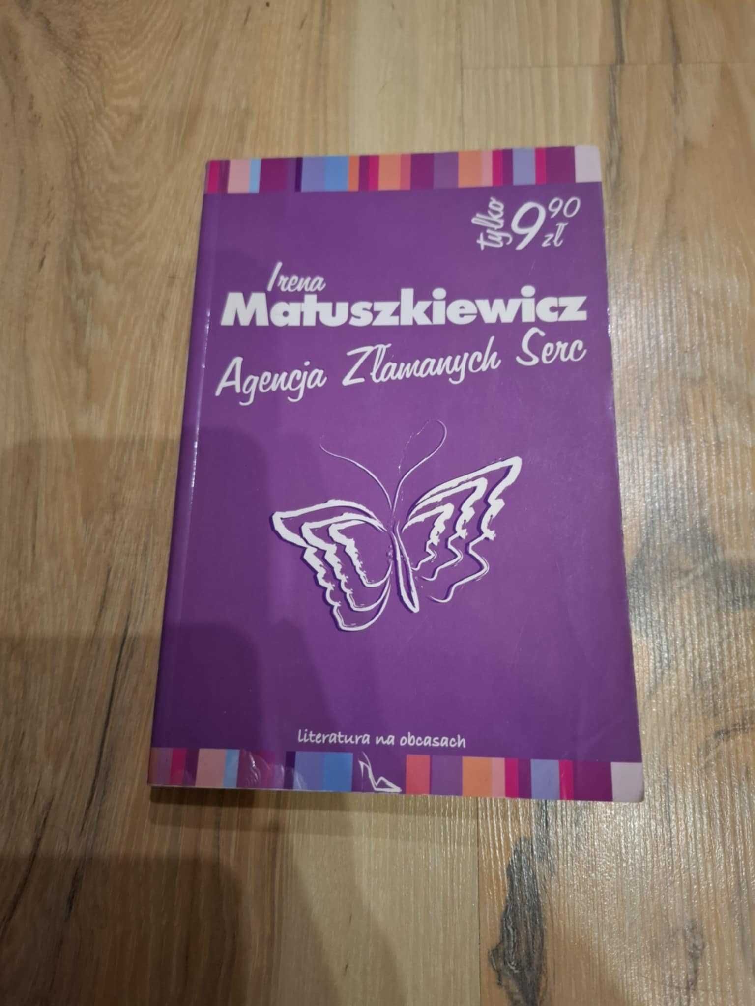 Książka Agencja Złamanych serc Irena Matuszkiewicz