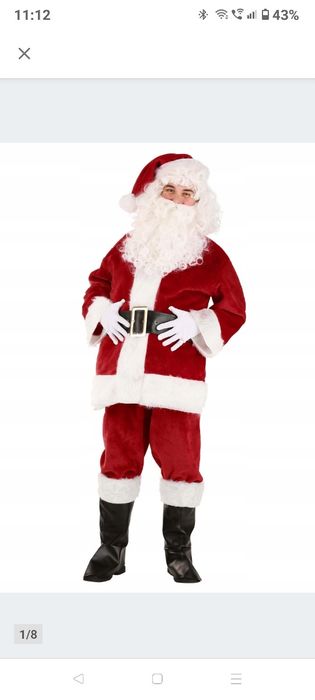 Strój Świętego Mikołaja