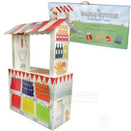 Mercearia 3D em cartão pouco uso, como nova, em caixa