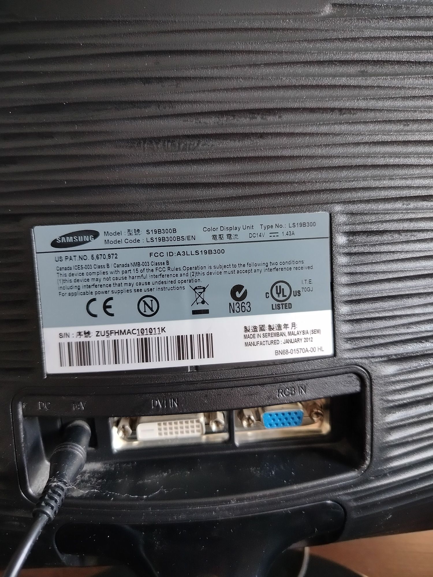 Monitor do komputera