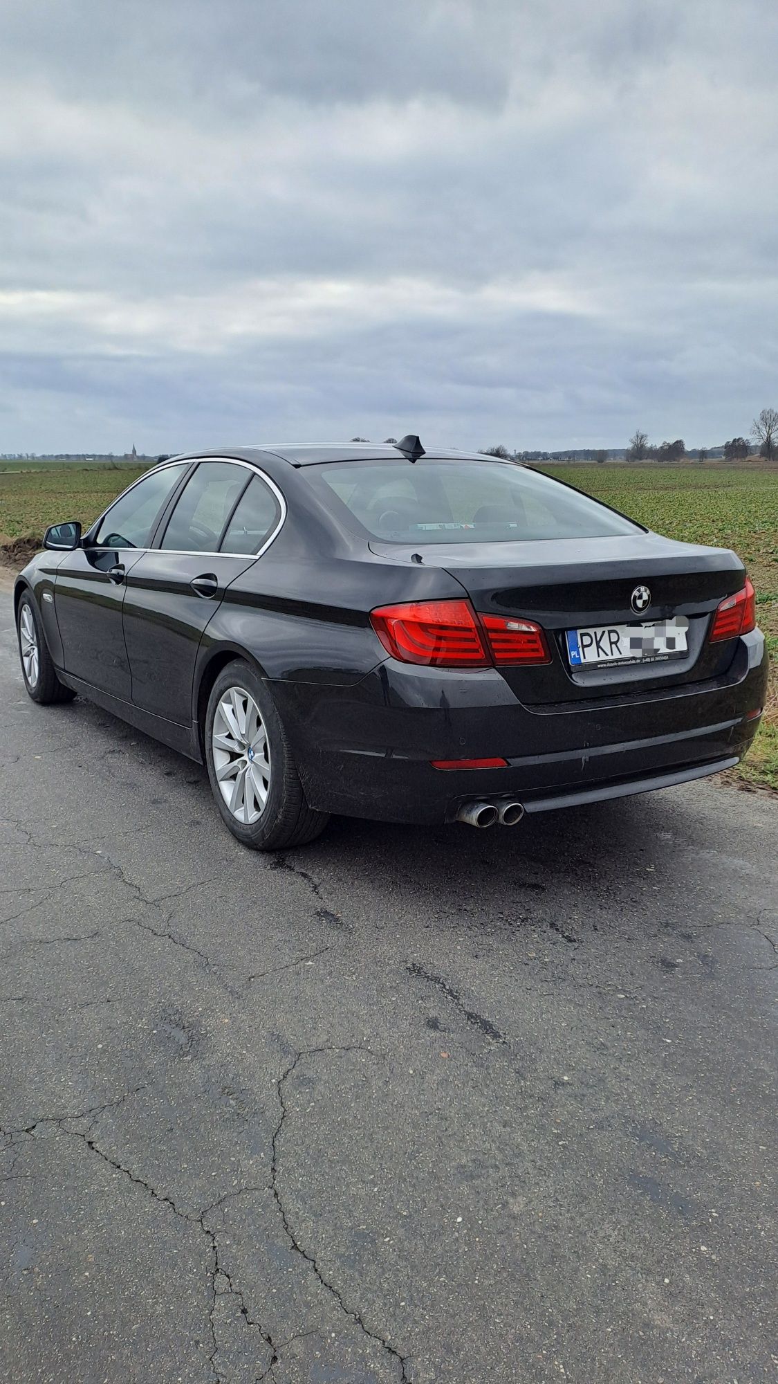 BMW seria 5 F10 2011 diesel automat skóra