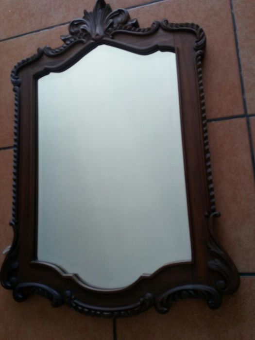 Espelho vintage Queen Anne