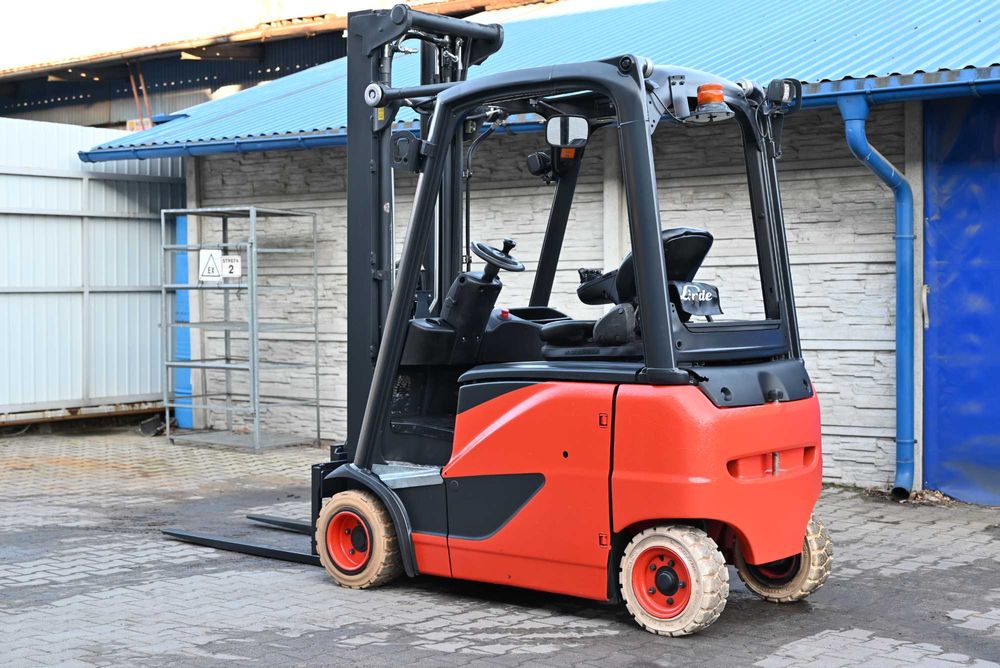 Wózek widłowy Linde E18 PH-02 Triplex 547cm 2170mth Przesuw FHP 445