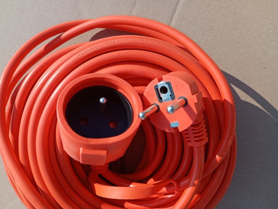 Przedłużacz 20 metrów gruby miedziany solidny