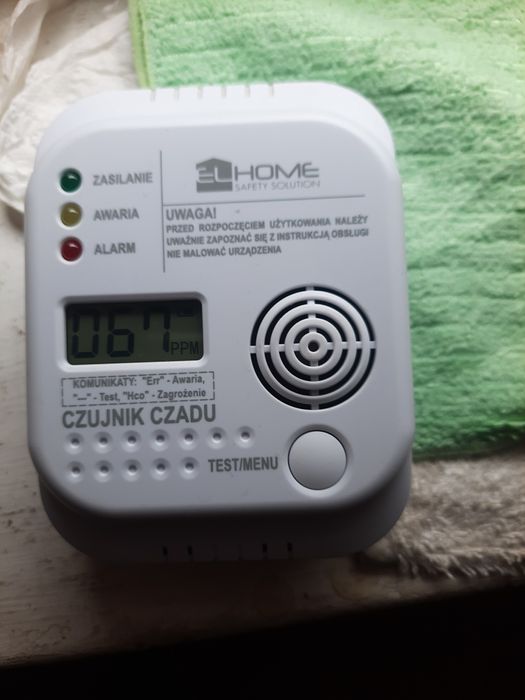 Czujnik czadu i dymu