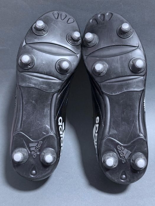 Бутсы футбольные Adidas original 34,5 (22 см стелька) сьемные шипы