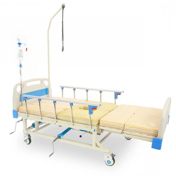 Ліжко для тяжкохворих лежачих з туалетом та переворотом і підйомом