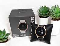 Zegarek garmin VIVOACTIVE 4S z folią na ekranie