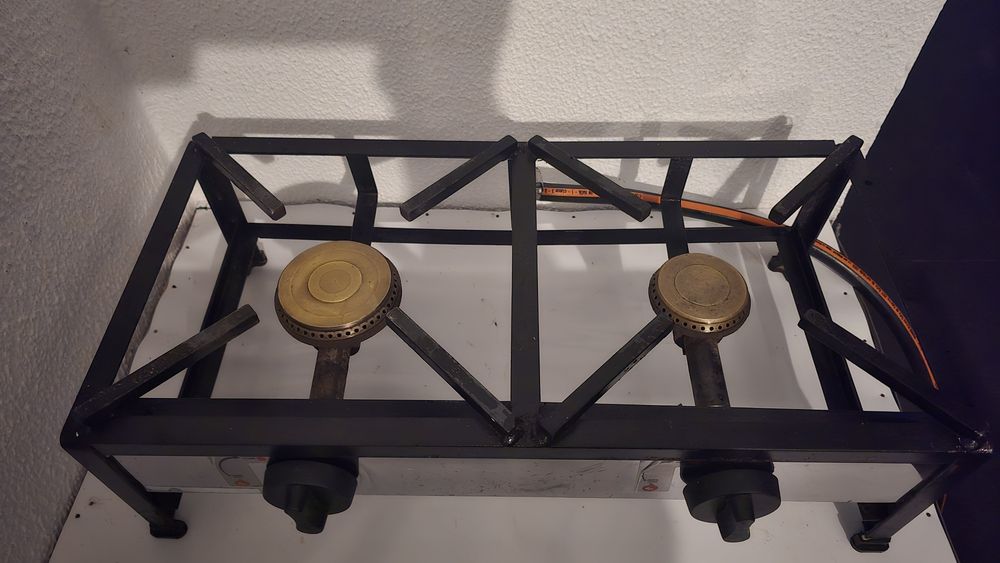 Trempe / fogão a gás 2 bocas