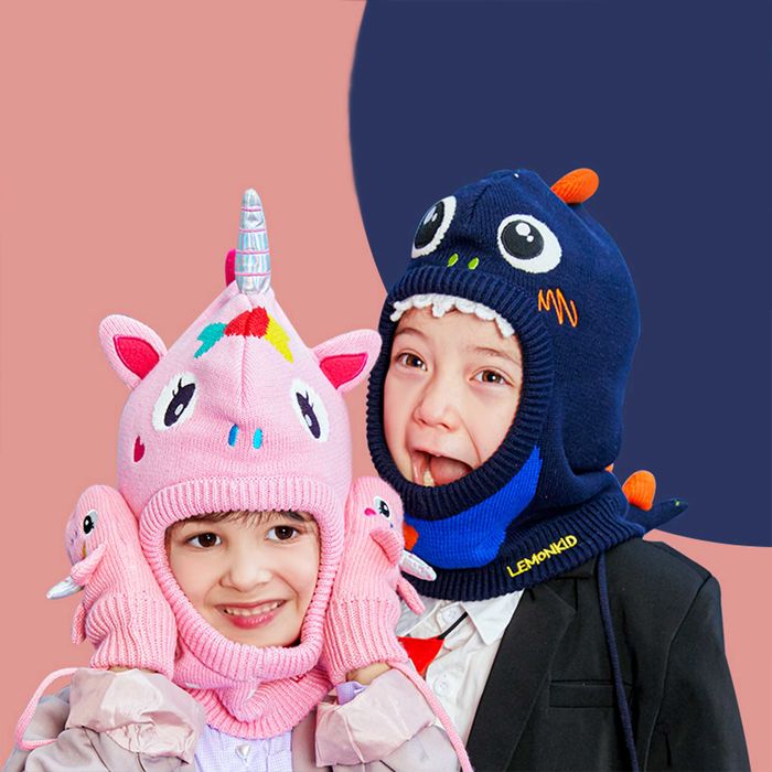 Зимняя шапка шлем Акулка для мальчика (балаклава шлем шапка) детская