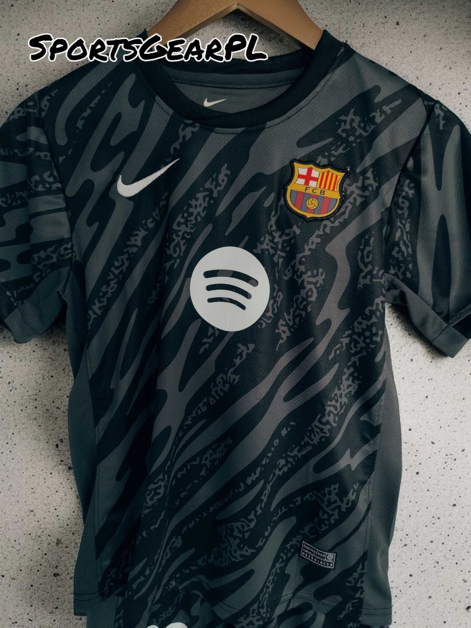 Wojciech Szczęsny #25 FC Barcelona NIKE Komplet TRZECI 125-135cm