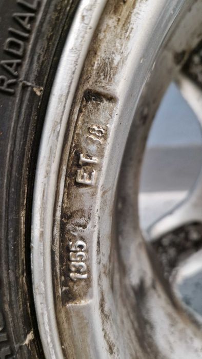 Koła felgi aluminiowe 5,5J 4x100 Fiat Cinquecento Seicento  175/50R 13