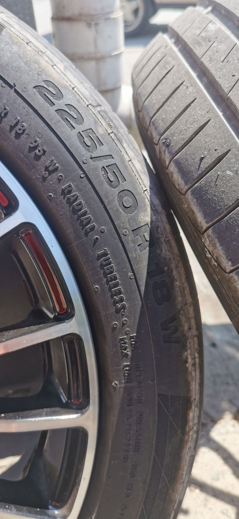 Летняя резина Continental 225 50 18. Conti Sport Contact 5. 2019.