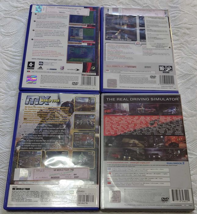 jogos playstation 2 - 5 euros cada