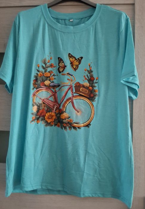Koszulka z motywem roweru