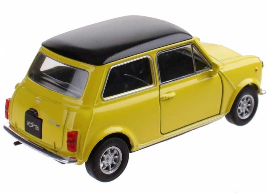 Mini Cooper 1300 model WELLY 1:34 Żółty