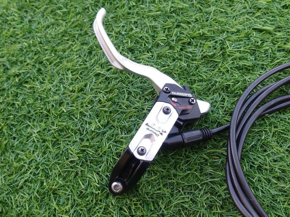 Hamulce hydrauliczne tarczowe Shimano Deore XT M775 komplet P+T