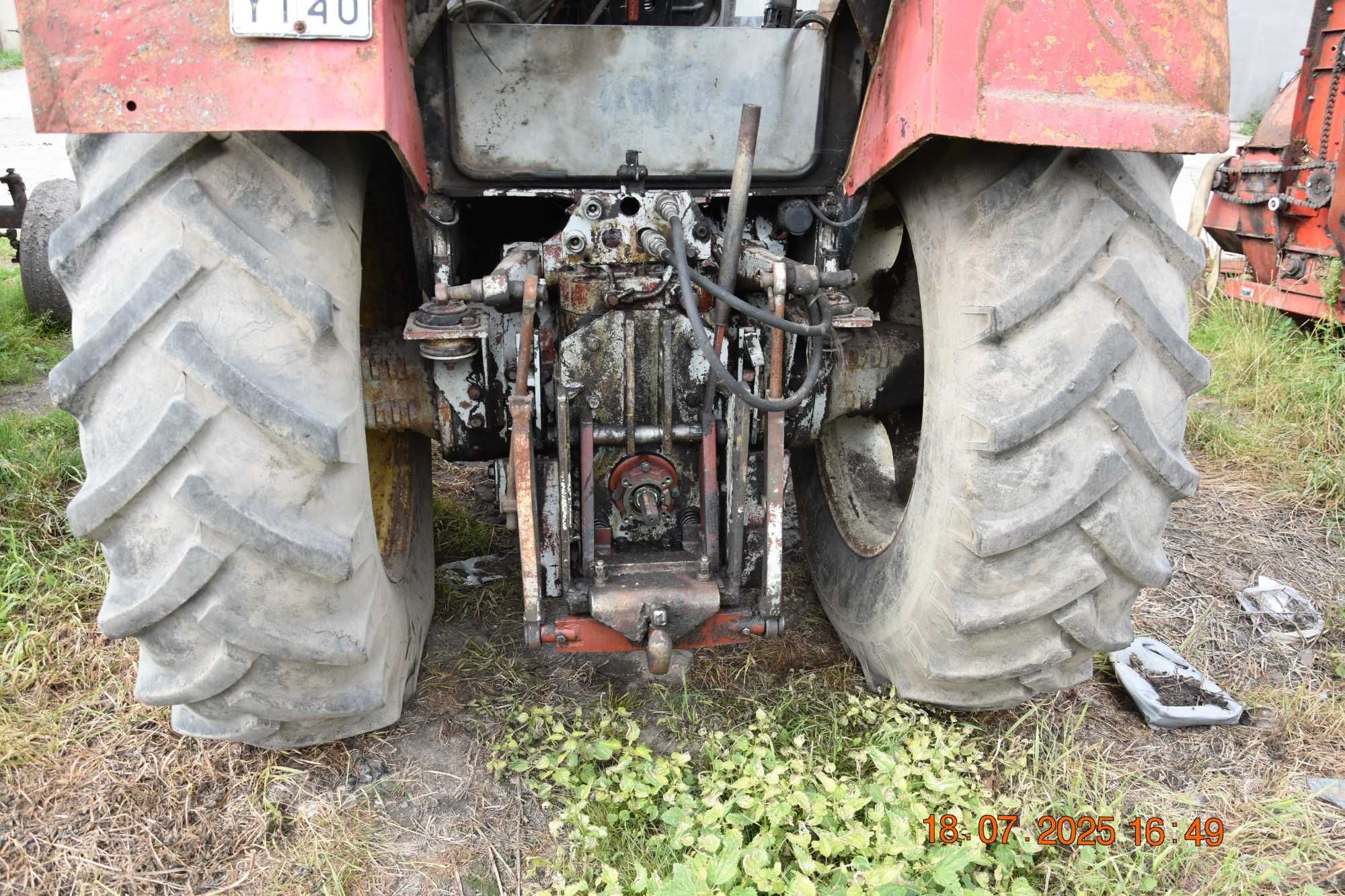 Ursus c-385 z prawie nowym turem
