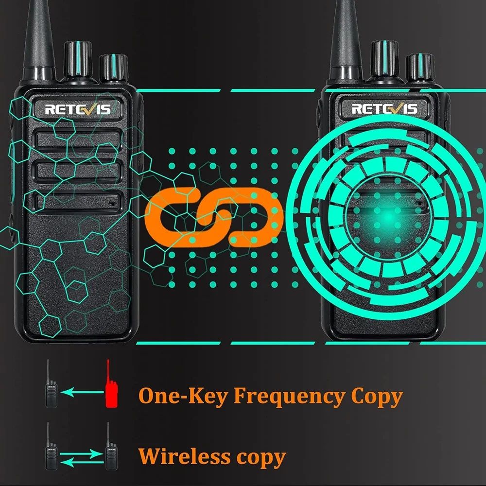 Retevis RB629 dwukierunkowe krótkofalówki zestaw 2 szt. Walkie Talkie