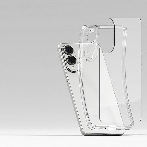 Etui Ringke Fusion na Samsung Galaxy S25 Edge - przezroczyste