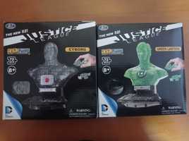 Puzzles 3D , Cyborg e Lanterna Verde