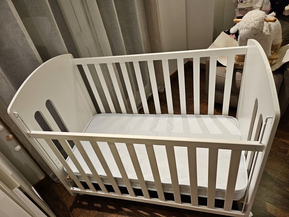 Cama berço grades branca micuna