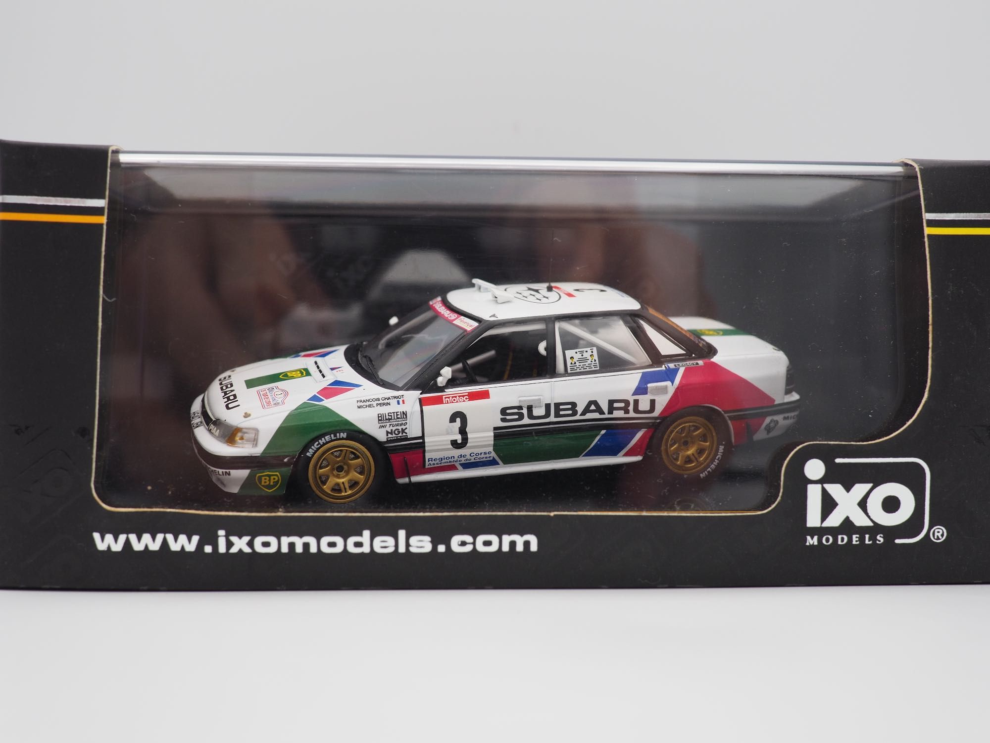Subaru Legacy RS - F. Chatriot Tour de Corse 1991 Ixo-Models 1/43
