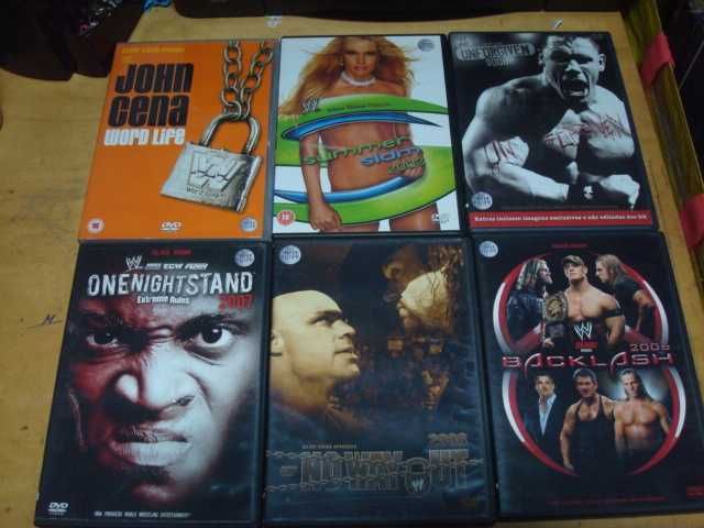 14 Dvds originais wwe Wrestling