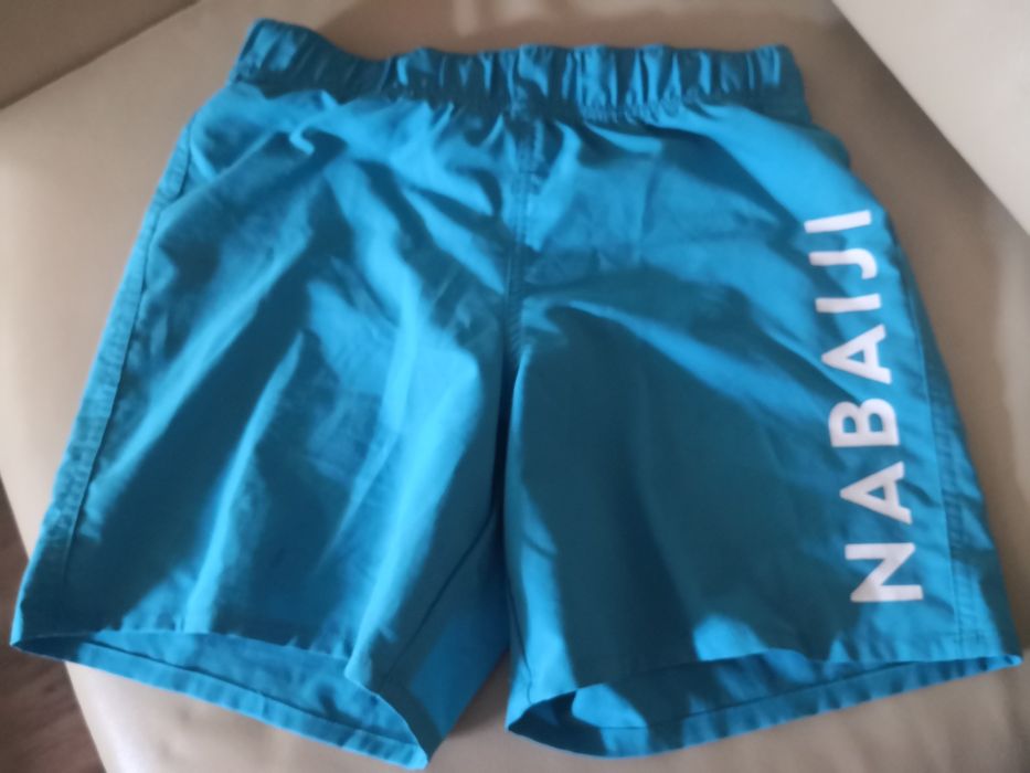 Kąpielówki chłopięce szorty kąpielowe Nabaji, rozmiar na oko ok 146/15