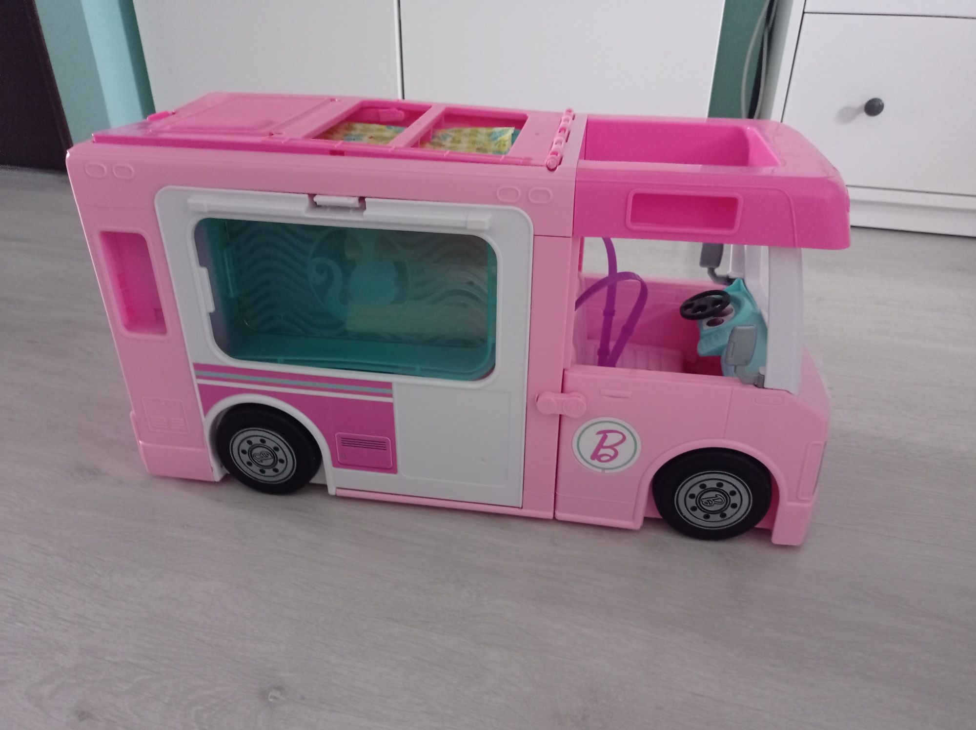 Kamper Barbie jak nowy