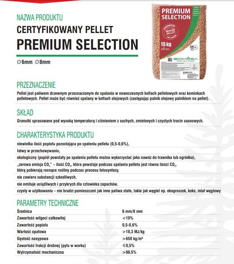 PELLET  PREMIUM Selection 6mm