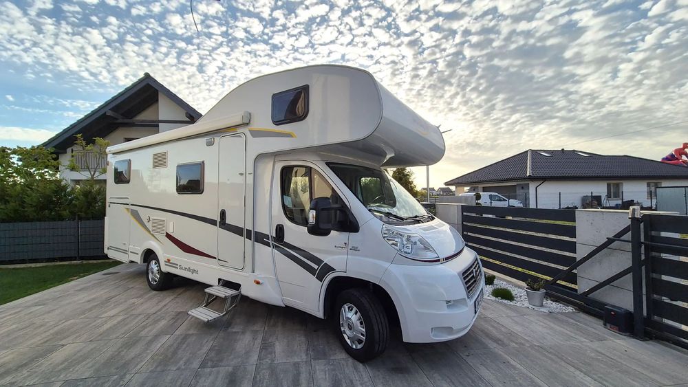 Fiat Ducato  Kamper Sunlight A70 Fiat Ducato 2013r Super Stan