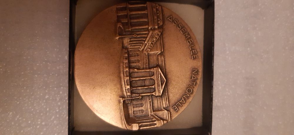 Assembler Nationale medal francuskiego zgromadzenia Narodowego