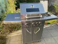 Grill Gazowy El Fuego PITTSBURGH z szybą NOWY Z GWARANCJĄ ! Solidny !