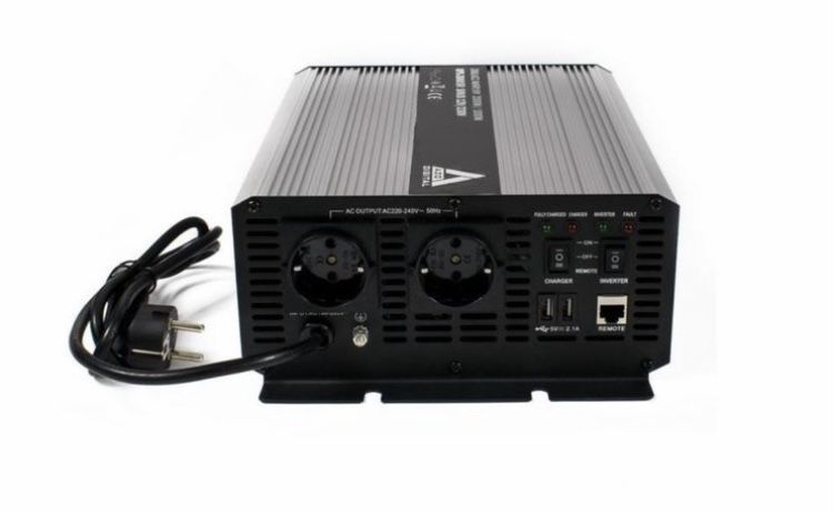 Інвертор (UPS + AVR) 12V UPS-2000SR Sinus 2000W/1000W 12V/230V,