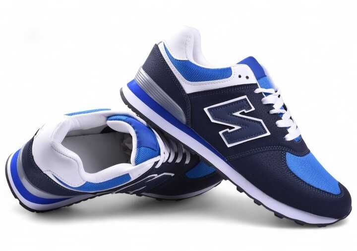 Buty Męskie Adidasy Sportowe Sneakersy Z Balance siatka blue M6-3 r.41
